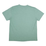 DICKIES Mens Green T-Shirt 2XL Short Sleeve Crew Neck Pocket Plain Cotton Blend