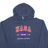 OURAY Mens Blue NASA Pullover Hoodie XL Cotton Blend Space Flight Centre