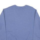 JERZEES Mens Blue Niagara Falls Crew Neck S Cotton Blend Graphic Sweatshirt