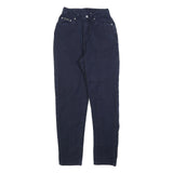 CALVIN KLEIN Womens Jeans Blue Slim Skinny Denim W24 L28 Stylish Zip Closure