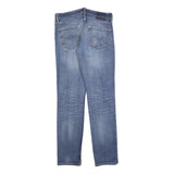 LEVI'S Mens Regular Fit Blue Denim Rinse W32 L34 Slim Leg Jeans