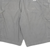 CARHARTT Mens Shorts Grey Casual Cargo Cotton Blend XL W34 Workwear