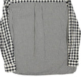 ZARA Womens Black & White Check Printed Shirt Long Sleeve Collared XS