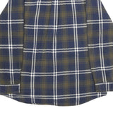 ANCHORAGE Mens Blue & Olive Check Shirt XL Long Sleeve Cotton Casual