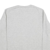 CHAMPION Mens Grey Crew Neck M Cotton Blend Pullover Sweatshirt