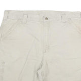 CARHARTT Mens Shorts Beige Casual 2XL W38 Cotton Blend Durable Workwear