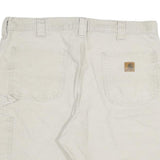 CARHARTT Mens Shorts Beige Casual 2XL W38 Cotton Blend Durable Workwear