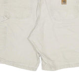 CARHARTT Mens Shorts Beige Casual 2XL W38 Cotton Blend Durable Workwear
