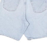 WRANGLER Mens Shorts Blue Casual Denim L W34 Cotton Blend Summer Wear