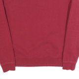 FILA Womens Red Crew Neck L Sweatshirt Cotton Blend Comfortable Casual