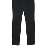 LEVI'S Womens Jeans Black Slim Skinny Denim W24 L28 Zip Cotton Blend