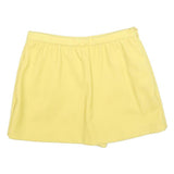 RED VALENTINO Womens Yellow Skort Short Woven Polyester Blend Size S Summer