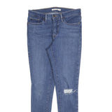 LEVI'S Womens Jeans Blue Slim Skinny Denim Medium W28 L30 Stylish Casual