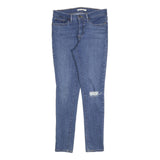 LEVI'S Womens Jeans Blue Slim Skinny Denim Medium W28 L30 Stylish Casual