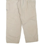 CARHARTT Mens Cotton Blend Beige Regular Fit Straight Leg Trousers W40 L32