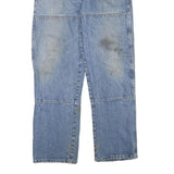 DICKIES Mens Jeans Blue Regular Straight Denim Medium W36 L33 Workwear