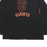 MAJESTIC Mens Black San Francisco Giants Long Sleeve Crew Neck T-Shirt XL