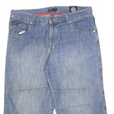 LERROS Mens Shorts Blue Casual Denim M W33 Cotton Blend Comfortable Fit