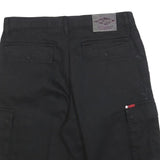 LEE COOPER Mens Black Cargo Shorts M W34 Casual Cotton Cotton Pockets