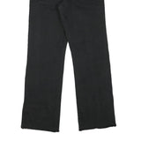 WRANGLER Mens Black Regular Straight Denim Jeans W28 L29 Classic Zip Closure