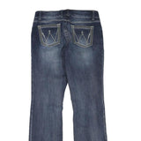 WRANGLER Womens Blue Regular Bootcut Denim Medium W30 L33 Classic Cotton Blend