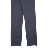 CALVIN KLEIN JEANS Womens Cotton Blend Blue Slim Straight Trousers W27 L32