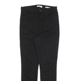 GUESS Womens Jeans Black Slim Skinny Denim W30 L30 Zip Cotton Blend Stylish
