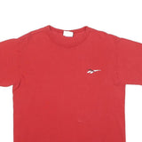REEBOK Mens Red Graphic T-Shirt M Short Sleeve Crew Neck Cotton Blend Casual