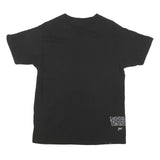 2PAC Mens Black Photo Graphic T-Shirt M Short Sleeve Crew Neck Cotton Blend