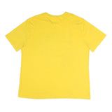 NBA Mens Yellow Los Angeles Lakers Basketball T-Shirt 2XL Short Sleeve Crew Neck