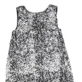 BY MALENE BIRGER Womens Black White Floral Silk Bubble Mini Dress S Elegant Chic