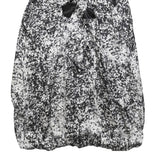 BY MALENE BIRGER Womens Black White Floral Silk Bubble Mini Dress S Elegant Chic