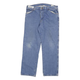DICKIES Mens Regular Fit Blue Denim Jeans W34 L29 Zip Closure Classic Pocketed