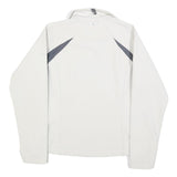 COLUMBIA Womens White & Grey Softshell Jacket M Polyester Blend Zip Outdoor