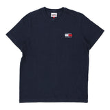 Vintage navy Tommy Jeans T-Shirt - mens medium