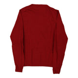 Vintage red Fred Perry Jumper - mens small