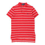 Vintage red Ralph Lauren Polo Shirt - mens small