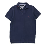 Vintage navy Tommy Hilfiger Polo Shirt - mens small