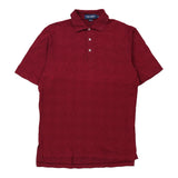 Vintage burgundy Polo Golf Polo Shirt - mens small