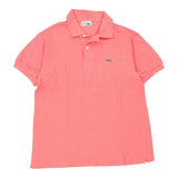 Vintage pink Lacoste Polo Shirt - mens medium