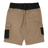 Unbranded Cargo Shorts - 34W 13L Brown Cotton