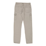 J.Hart & Bros. Cargo Trousers - 32W 32L Beige Cotton