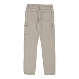 J.Hart & Bros. Cargo Trousers - 32W 32L Beige Cotton