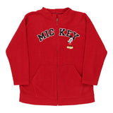 Mickey Unbranded Cartoon Fleece - Large Red Polyester