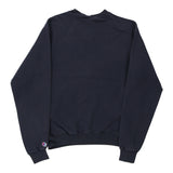 Quinnipiac University Champion College Sweatshirt - Small Navy Cotton Blend
