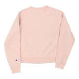 Reverse Weave Champion Sweatshirt - Medium Pink Cotton Blend
