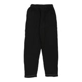 Age 11-12 Champion Spellout Joggers - Large Black Cotton Blend