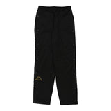 Age 15-16 Kappa Tracksuit - 2XL Black Polyester