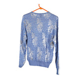 Vintage blue De Wall Jumper - womens medium