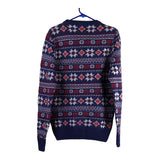 Vintage blue Franklin & Marshall Jumper - mens large